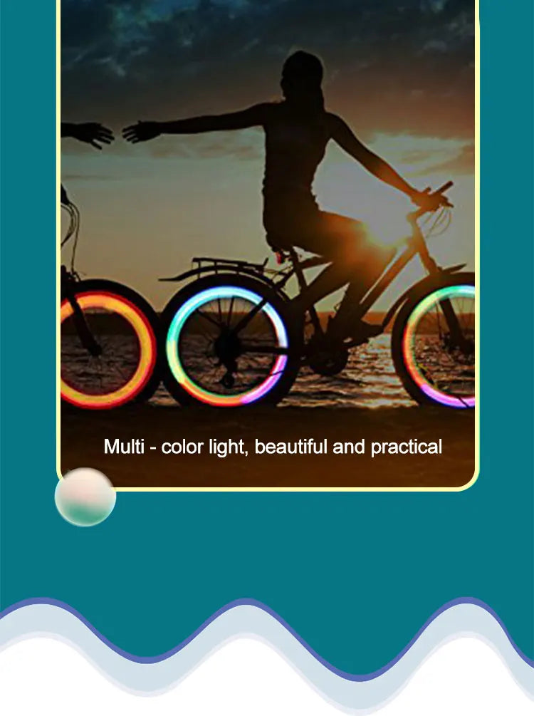 Multi-Color Bike Wheel Light LED