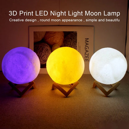 LED Reading Moon Light