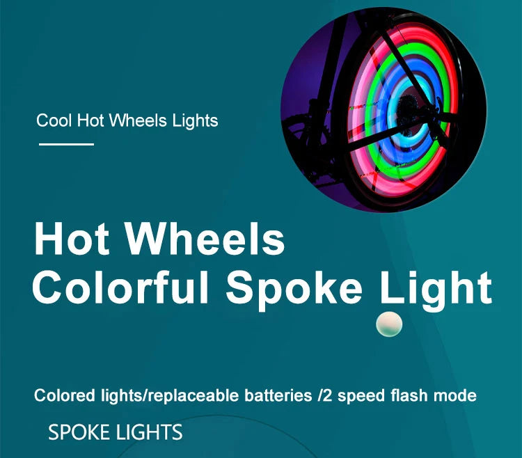 Multi-Color Bike Wheel Light LED