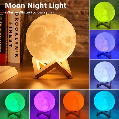 LED Reading Moon Light