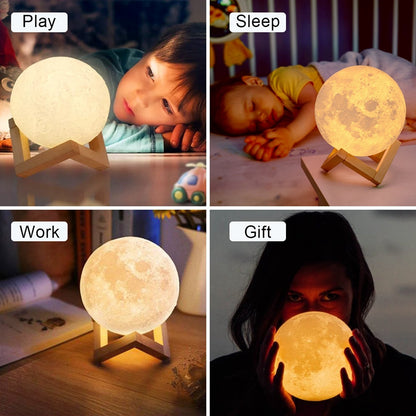 LED Reading Moon Light